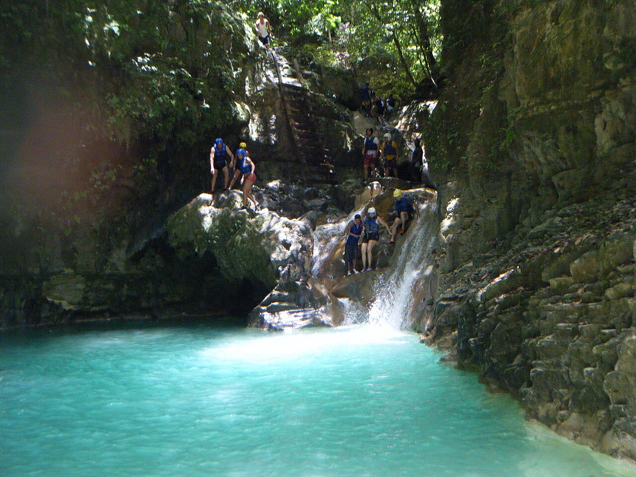 Damajagua waterfalls
